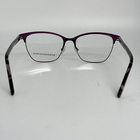 BCBGMAXAZRIA Quinn Eggplant Eyeglasses Frame 53-16-135mm H16703 - Picture 3 of 7